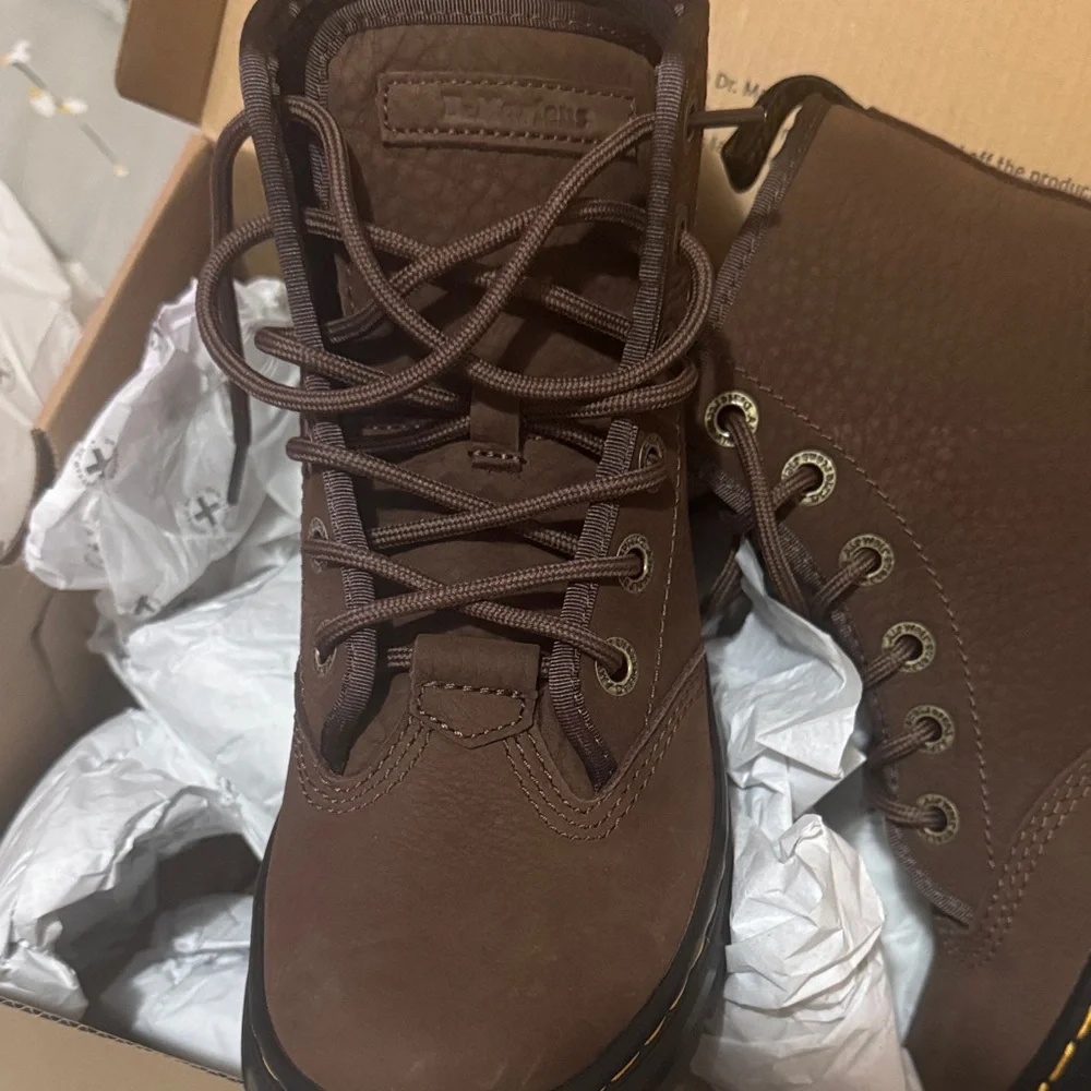 Dr. Martens Dark Brown women’s Boots - Picture 2 of 8